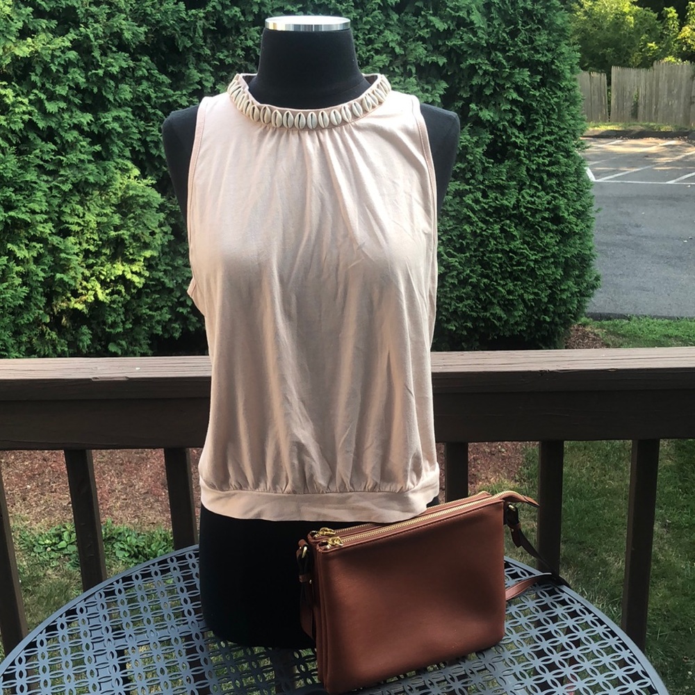 Blush Pink Blouse 👚